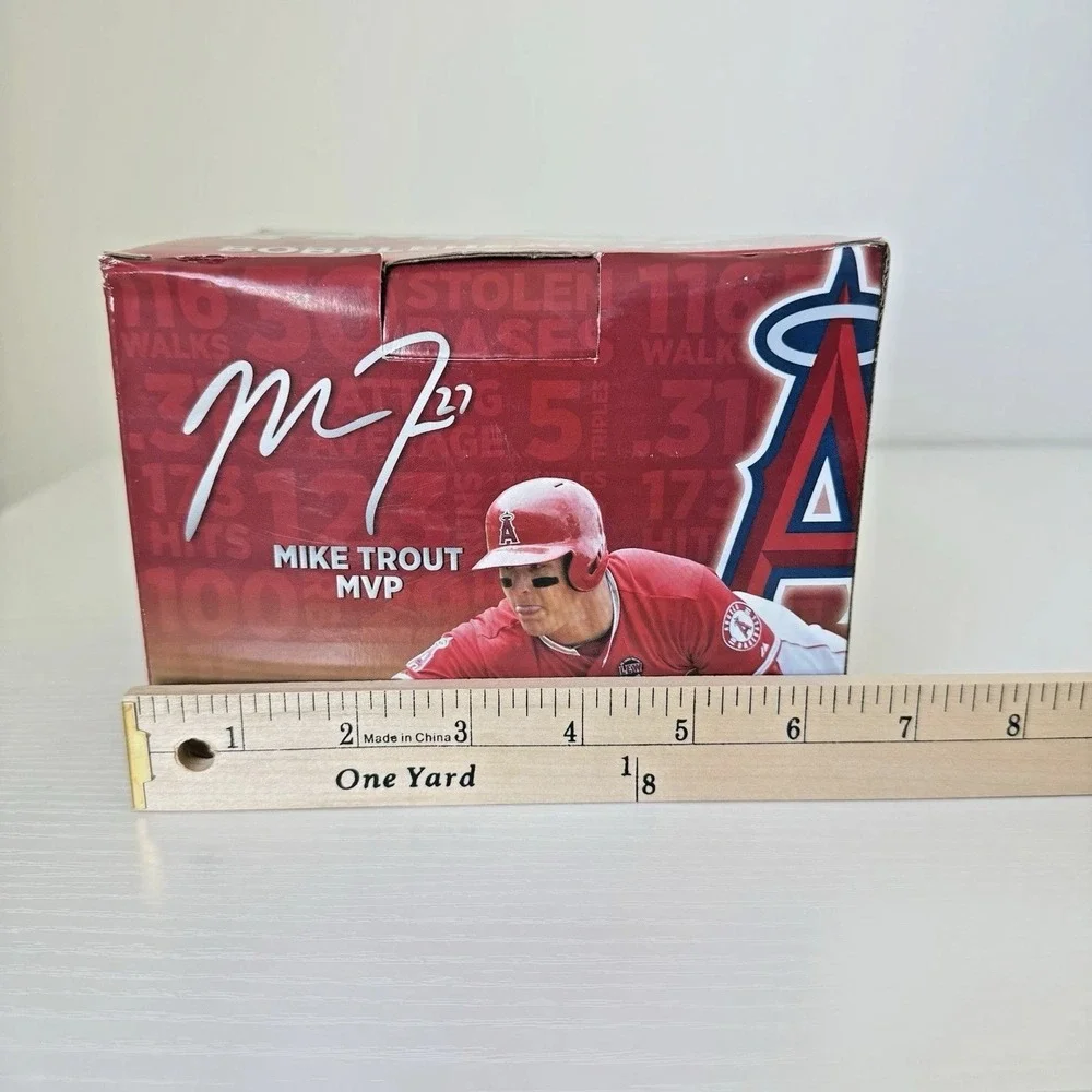 Mike Trout 2016 MVP Los Angeles Angles Bobblehead Sliding SGA 3 of 3 New